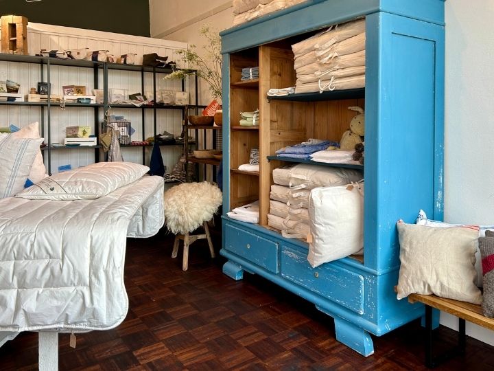 Decken und Bettdecken aus Schafswolle